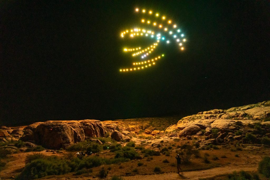 Book a Professional Drone Show in St. George, Utah
